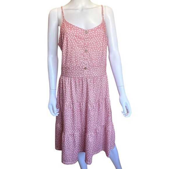 Yathon Floral Polka Dot Boho Print Spaghetti Strap Sundresses Womens Sz XL 3-Pk - Picture 11 of 16